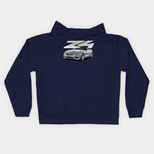 Z4 E89 Silver Emblem Kids Hoodie